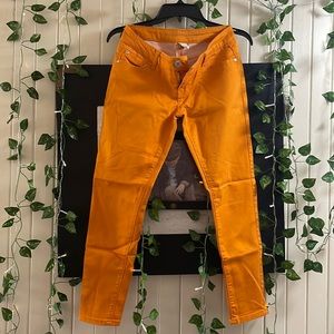 Skinny Orange Jeans